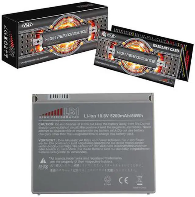 Alt view image 6 of 6 - LB1 High Performance© Apple MacBook Pro 15-inch MA895J/A Laptop Battery 10.8V