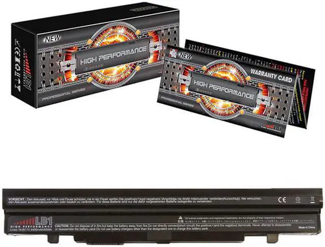 Alt view image 6 of 6 - LB1 High Performance© Asus A42-U46 Laptop Battery 14.4V