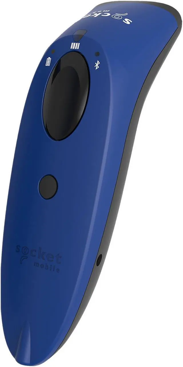 Alt view image 2 of 5 - Socket Mobile SocketScan S700 1D Imager Barcode Scanner with Bluetooth, Blue - CX3360-1682