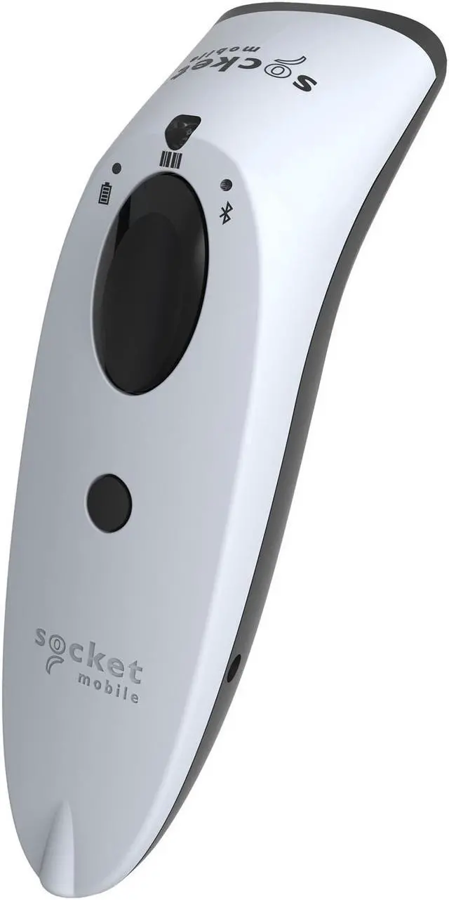 Alt view image 2 of 5 - Socket Mobile SocketScan S700 1D Imager Barcode Scanner with Bluetooth, White - CX3397-1855