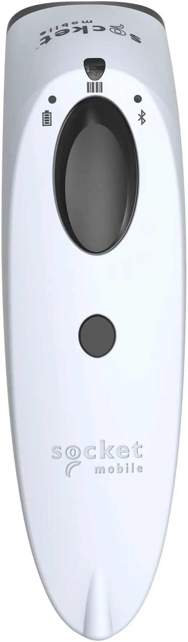 Alt view image 3 of 5 - Socket Mobile SocketScan S730 1D Laser Barcode Scanner with Bluetooth, White - CX3406-1864