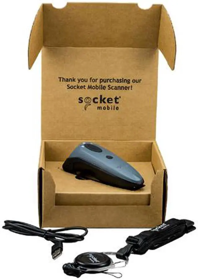 Alt view image 4 of 5 - Socket Mobile DuraScan D740 1D/2D Omnidirectional Imager Barcode Scanner, Bluetooth, with Charging Dock, Utility Gray - CX3472-1940