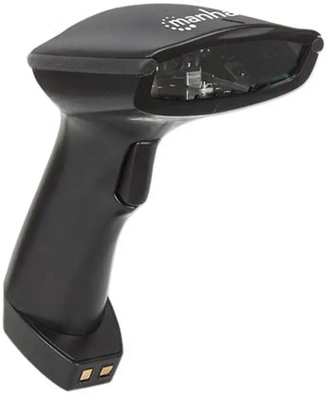 Alt view image 2 of 4 - Manhattan Products 178495 Manhattan Wireless Linear CCD Barcode Scanner - Wireless Connectivity - 500 scan/s - 20" Scan Distance - 1D - CCD - Bluetooth - Black