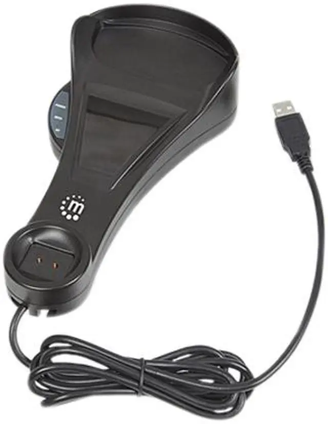 Alt view image 4 of 4 - Manhattan Products 178495 Manhattan Wireless Linear CCD Barcode Scanner - Wireless Connectivity - 500 scan/s - 20" Scan Distance - 1D - CCD - Bluetooth - Black