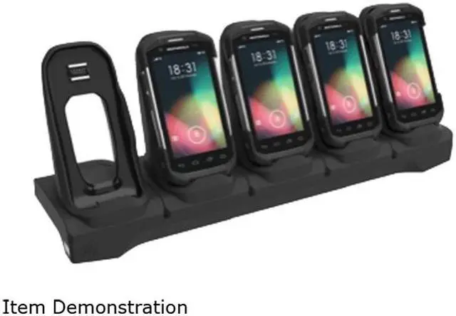 Main image of Zebra CRD-TC7X-SE5EU1-01 5-Slot Ethernet/Charging ShareCradle