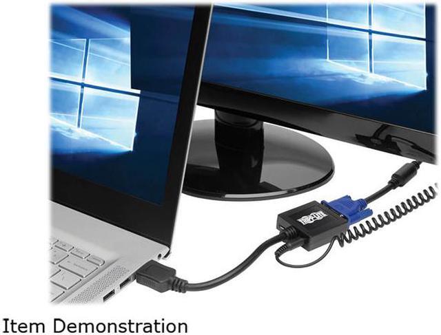Alt view image 8 of 8 - 6IN HDMI TO VGA ADAPTER AUDIO