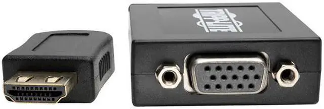 Alt view image 3 of 8 - 6IN HDMI TO VGA ADAPTER AUDIO