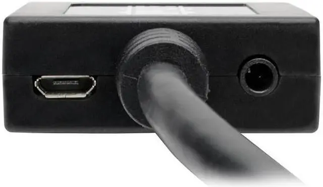 Alt view image 4 of 8 - 6IN HDMI TO VGA ADAPTER AUDIO