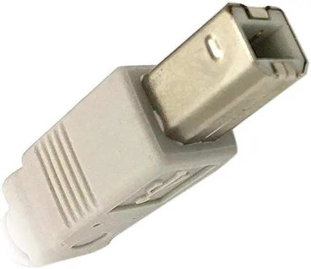 Alt view image 2 of 4 - Gray - USB 2.0 Compliant A to B, 6 feet - High Speed USB Cable