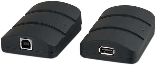 1-Port USB 1.1 Over Cat5 Superbooster™ Extender Dongle RJ45 Female to USB B  Male Receiver