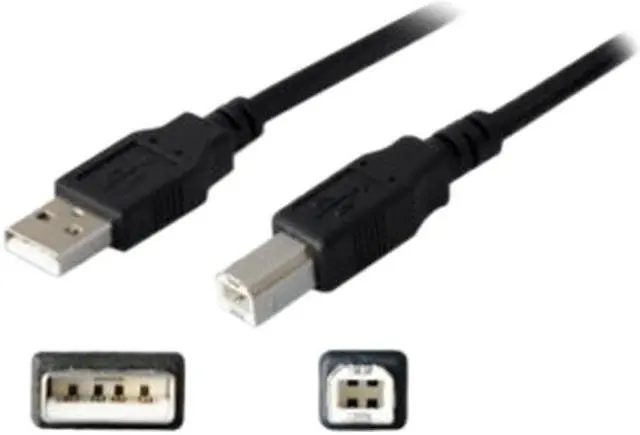 Main image of AddOn - Accessories 6ft (1.8M) USB 2.0 A to B Extension Cable - Male to Male