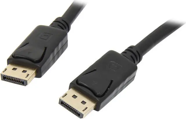 Main image of AddOn DISPLAYPORT3F AddOn 91.00cm (3.00ft) DisplayPort Male to Male Black Cable - 100% compatible with select devices.