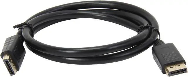 Alt view image 2 of 3 - AddOn DISPLAYPORT3F AddOn 91.00cm (3.00ft) DisplayPort Male to Male Black Cable - 100% compatible with select devices.
