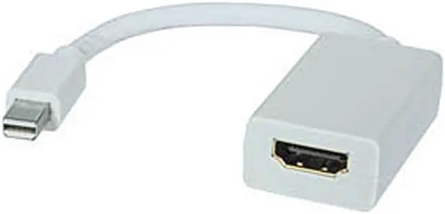 Main image of Addon 8In Mini-Displayport Male To Hdmi Female White Adapter Cable