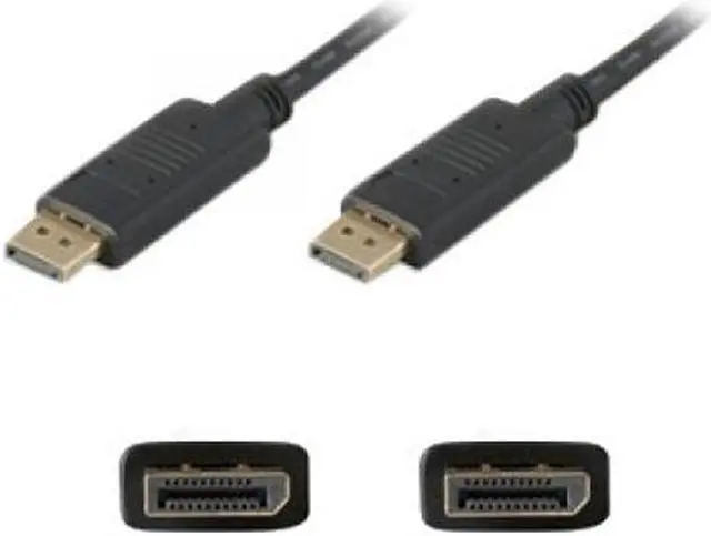 Main image of AddOn DISPLAYPORT6F AddOn 1.82m (6.00ft) DisplayPort Male to Male Black Cable - 100% compatible with select devices.