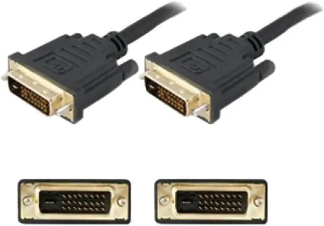 Main image of AddOn DVID2DVIDDL6F AddOn 1.82m (6.00ft) DVI-D Dual Link (24+1 pin) Male to Male Black Cable - 100% compatible with select devices.