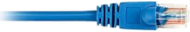 Alt view image 2 of 2 - Black Box CAT6PC-005-BL Black Box CAT6 Value Line Patch Cable, Stranded, Blue, 5-ft. (1.5-m) - Category 6 for Network Device - Patch Cable - 5 ft - 1 x RJ-45 Male Network - 1 x RJ-45 Male Network -