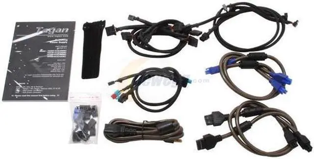 Alt view image 5 of 6 - Tagan TG-530-U15 530Watts ATX12V Version 2.01 SLI Certified CrossFire Ready Modular Power Supply