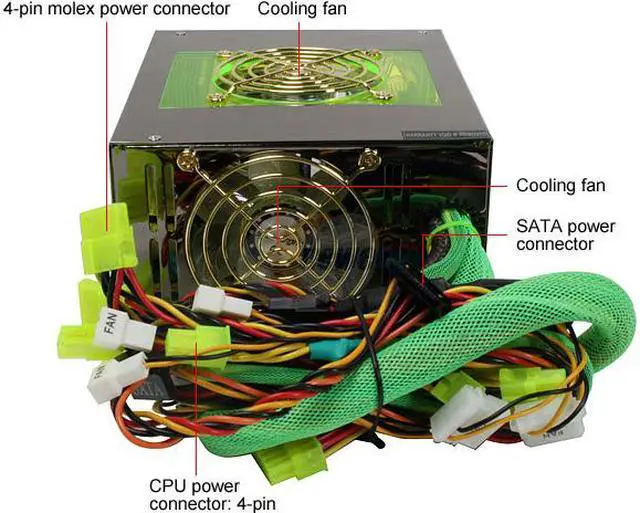 Alt view image 4 of 10 - ePOWER EP-450XP-C1G 450 W ATX12V Power Supply