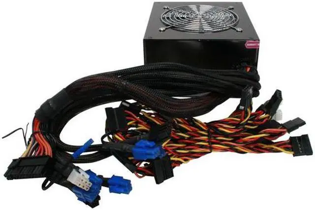 Alt view image 5 of 11 - TOPOWER ZU-1050W 1050 W ATX12V v2.2/ EPS12V v2.91 SLI Ready CrossFire Ready Active PFC Power Supply