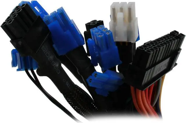 Alt view image 7 of 11 - TOPOWER ZU-1050W 1050 W ATX12V v2.2/ EPS12V v2.91 SLI Ready CrossFire Ready Active PFC Power Supply