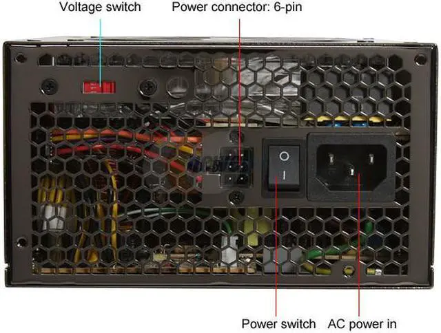 Alt view image 2 of 10 - ePOWER EP-600-TD2 600 W ATX12V Power Supply