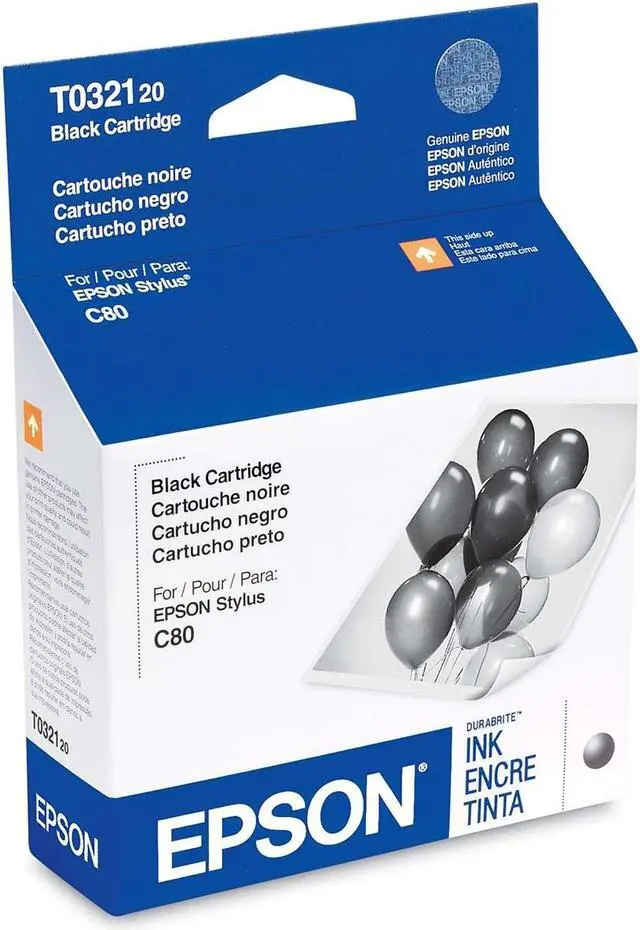 Main image of EPSON T032120 Cartridge For C80 C82 Cx5200 Black