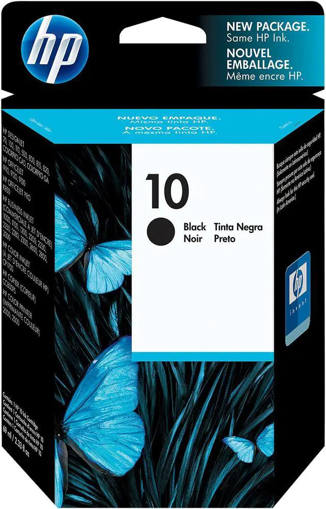 Main image of HP 10 Ink Cartridge - Black