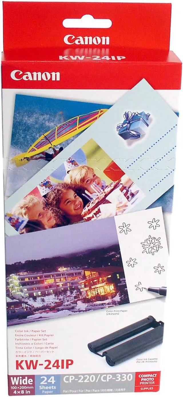Canon KW-24IP Ink/Paper Set Color - Newegg.com