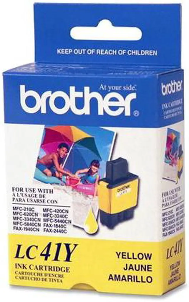 Alt view image 2 of 2 - Brother LC41Y Ink Cartridge - Yellow