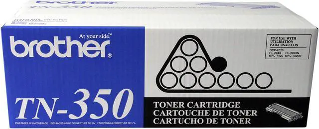 Alt view image 2 of 3 - Brother TN350 Toner Cartridge - Black