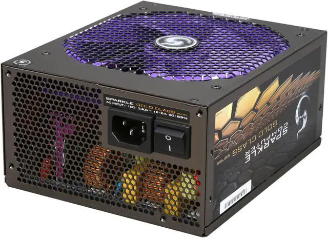 Main image of Sparkle Computer Corp GOLD CLASS SCC-850AF 850 W ATX12V / EPS12V 80 PLUS GOLD Certified Modular Active, 0.99PF Typical PFC Power Supply