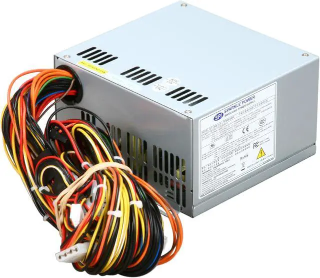 Alt view image 4 of 6 - SPARKLE SPI600A8BB 600 W ATX12V 80 PLUS BRONZE Certified Active PFC ATX12V Switching Power Supply