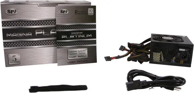 Alt view image 7 of 7 - SPARKLE R-FSP400-60ETN 400 W ATX12V V2.3 / EPS12V V2.92 80 PLUS PLATINUM Certified Active PFC Power Supply