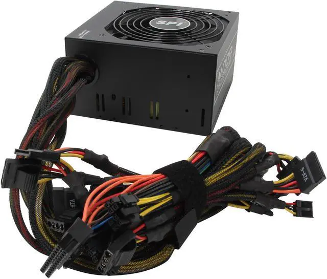 Alt view image 4 of 7 - SPARKLE R-FSP600-80ETN 600 W ATX12V V2.3 / EPS12V V2.92 SLI Ready CrossFire Ready 80 PLUS PLATINUM Certified Active PFC Power Supply