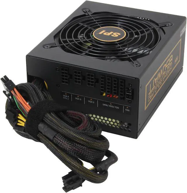 Alt view image 4 of 8 - SPARKLE Magna GOLD PRO series R-FSP850-50TGM 850 W ATX12V V2.3 & EPS12V V2.92 SLI Ready CrossFire Ready 80 PLUS GOLD Certified Modular Active PFC Power Supply MEET 2013ErP
