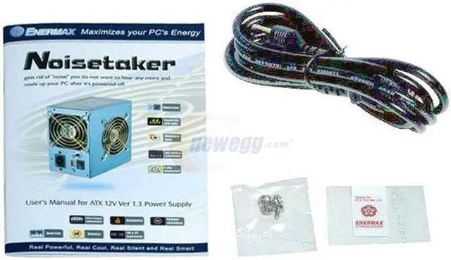 Alt view image 3 of 4 - ENERMAX Noisetaker EG475P-VE-SFMA 470 W ATX12V Power Supply