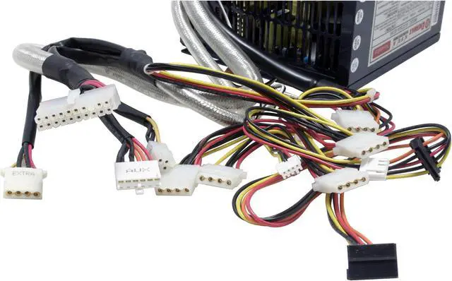 Alt view image 5 of 7 - ENERMAX Noisetaker EG375AX-VE-SFMA 370 W ATX Active PFC Power Supply