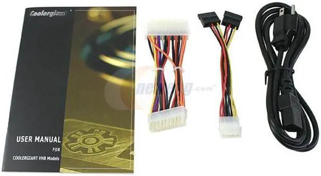 Alt view image 4 of 5 - ENERMAX Coolergiant EG485AX-VHB SFMA 2.0 480 W ATX12V Active PFC Power Supply