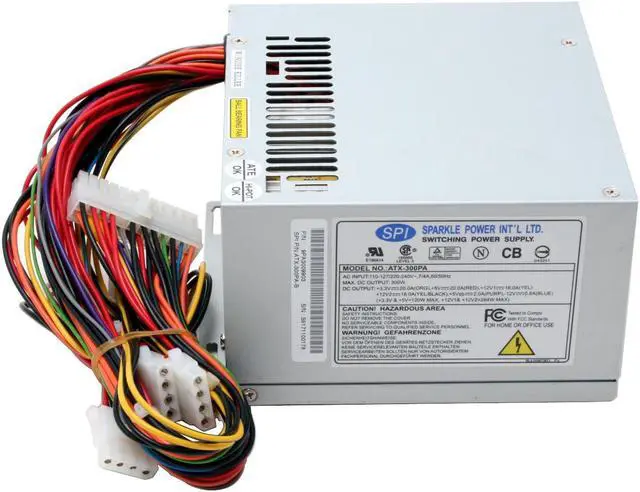 Alt view image 3 of 7 - SPARKLE ATX-300PA 300W ATX12V    Power Supply