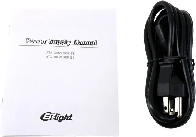Alt view image 7 of 8 - Enlight EN-5602443 300 W ATX Power Supply