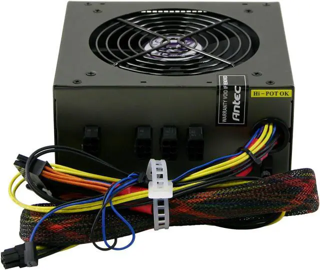 Alt view image 2 of 7 - Antec NEOPOWER 480 480 W ATX12V v2.0 Modular Active PFC Power Supply