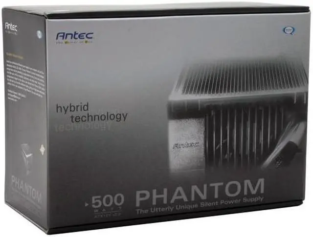Alt view image 6 of 6 - Antec Phantom 500 500 W ATX12V Power Supply