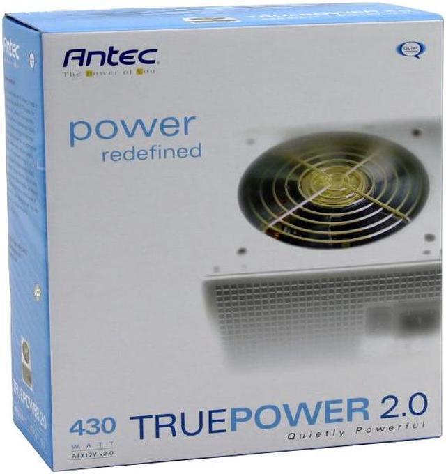 Alt view image 8 of 8 - Antec TRUEPOWERII TPII-430 430 W ATX12V 2.01 Power Supply