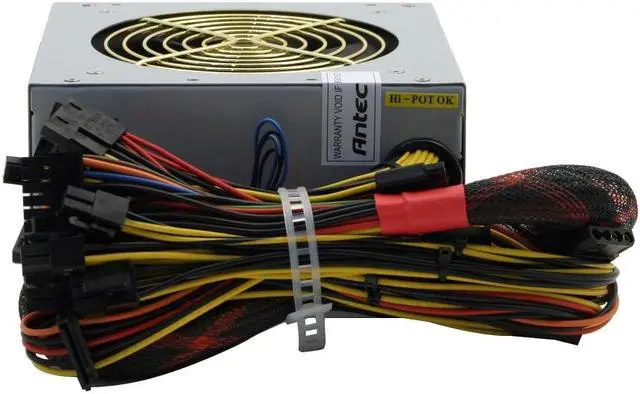 Alt view image 3 of 9 - Antec TRUEPOWERII TPII-480 480 W ATX12V 2.01 SLI Ready Power Supply