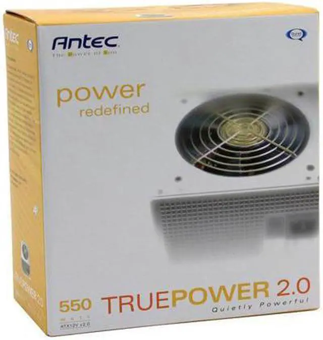 Alt view image 8 of 8 - Antec TRUEPOWERII TPII-550 550 W ATX12V SLI Certified CrossFire Ready Power Supply
