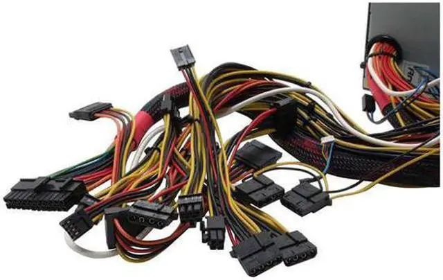 Alt view image 4 of 7 - Antec TruePower 2.0 TRUECONTROL II-550 550 W ATX12V 2.01 SLI Certified CrossFire Ready Power Supply