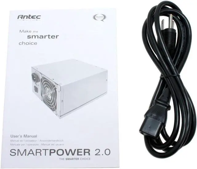 Alt view image 6 of 7 - Antec SmartPower 2.0 SP-350 350 W ATX12V Power Supply