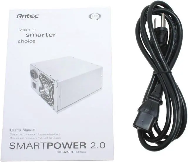 Alt view image 7 of 8 - Antec SmartPower 2.0 SP-400 400 W ATX12V Power Supply