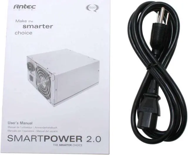 Alt view image 6 of 7 - Antec SmartPower 2.0 SP-450 450 W ATX12V Power Supply